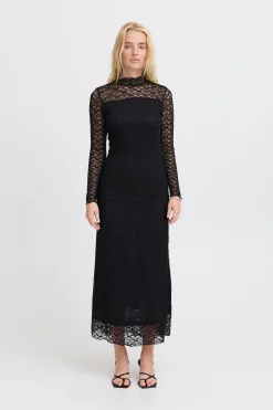 Ichi IHPERLA Jurk Black Sale