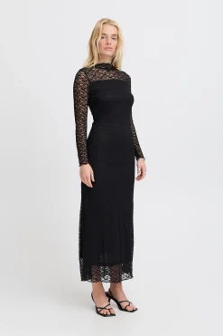 Ichi IHPERLA Jurk Black Sale