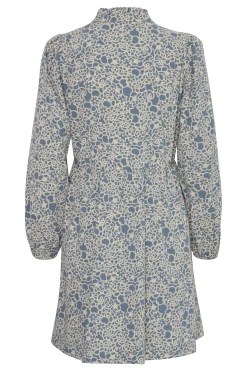 Ichi IHQWISSA Jurk BlueMirageFloweraop Online