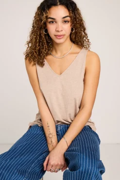 Ichi IHREBEL Top SimplyTaupe Fashion