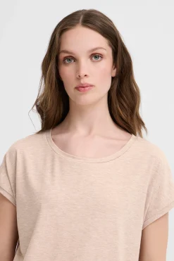 Ichi IHREBEL T-shirt SimplyTaupe Discount