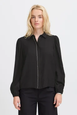 Ichi IHRHINES Blouse Black Best