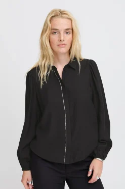 Ichi IHRHINES Blouse Black Best
