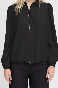 Ichi IHRHINES Blouse Black Best