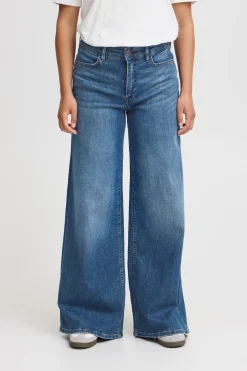 Ichi IHTWIGGY Jeans Mediumblue Hot