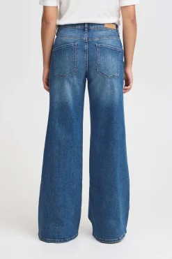 Ichi IHTWIGGY Jeans Mediumblue Hot