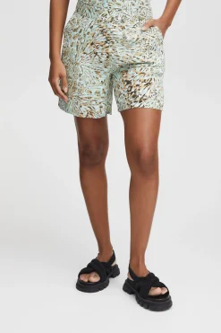 Ichi IHVERA Shorts EggshellBlueAOP Clearance