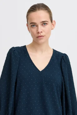 Ichi IHZABBY blouses TotalEclipse Sale