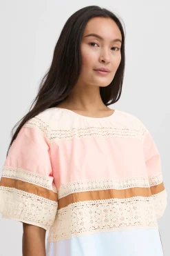 Atelier Rêve IRALICE Blouse met korte mouwen Online