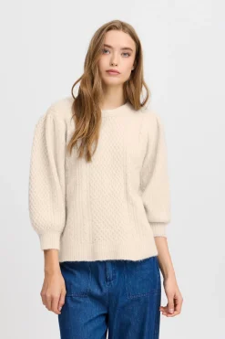 Atelier Rêve IRAZORA Pullover BirchMelange Clearance