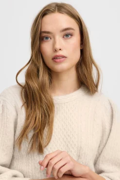 Atelier Rêve IRAZORA Pullover BirchMelange Clearance