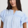Atelier Rêve IRDEMI Blouse met korte mouwen Outlet