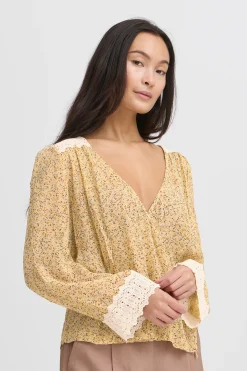 Atelier Rêve IRKARLA Blouse met lange mouwen New