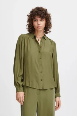 Atelier Rêve IRNOELLA Overhemd OliveBranch Online