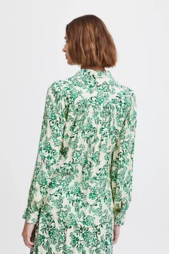 Atelier Rêve IRNOELLA Overhemd PepperGreenFlower Sale