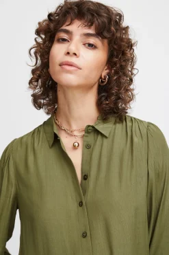 Atelier Rêve IRNOELLA Overhemd OliveBranch Online