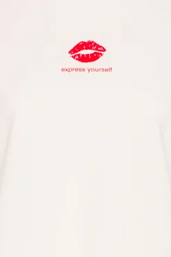 Ichi IXBEXI T-shirt CloudDancer Outlet