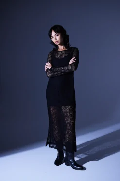 Ichi IXFIGINA Jurk Black Fashion