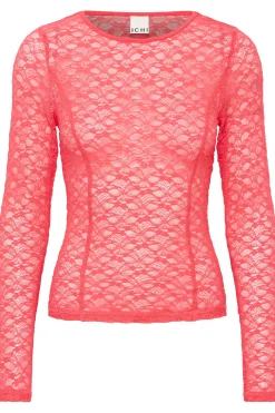 Ichi IXLACEY Blouse Geranium Hot