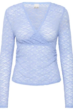 Ichi IXLACEY Blouse DellaRobbiaBlue Outlet
