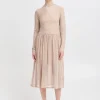 Ichi IXLACEY Jurk SimplyTaupe Online
