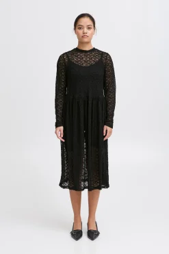 Ichi IXLACEY Jurk Black New