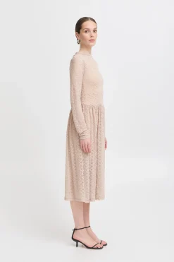 Ichi IXLACEY Jurk SimplyTaupe Online