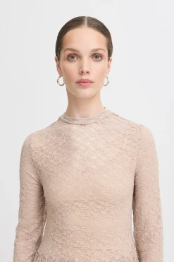 Ichi IXLACEY Jurk SimplyTaupe Online