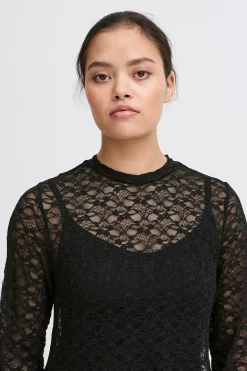Ichi IXLACEY Jurk Black New