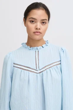 Ichi IXSASSY Blouse CashmereBlue Best