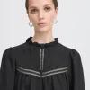 Ichi IXSASSY Blouse Black Online